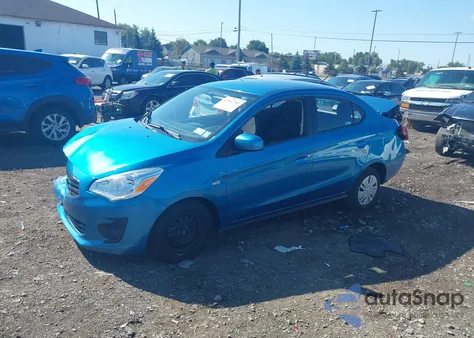 2019 Mitsubishi Mirage G4 Es z USA, uszkodzony, nr VIN ML32F3FJ2KHF00812
